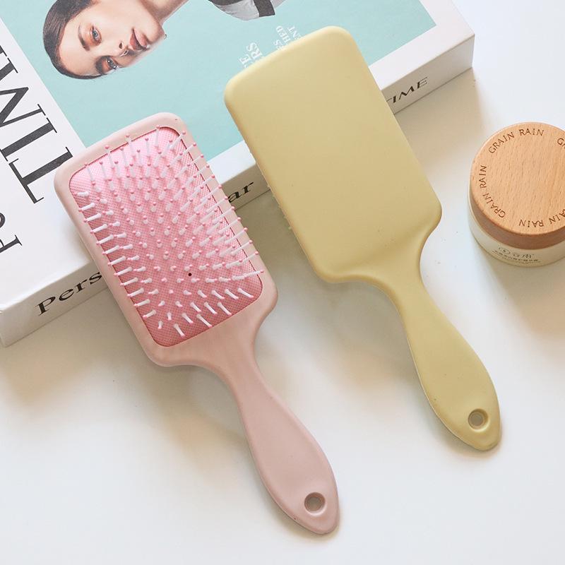 Nordic Style Cute Girls Air Cushion Massage Comb - Smooth, Curl, and Straighten Hair Effortlessly