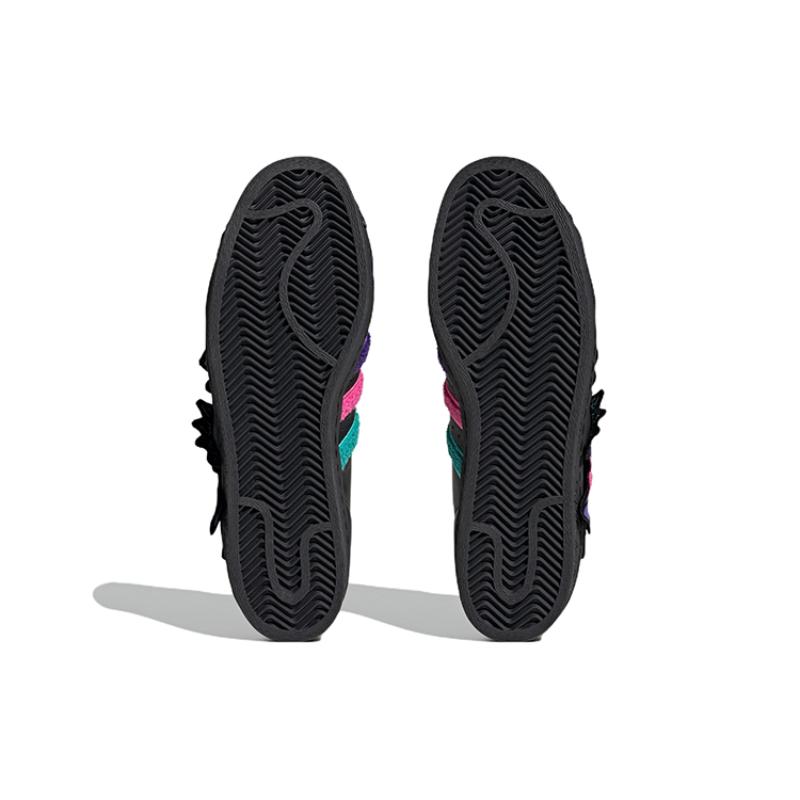 adidas Originals Superstar 80s X Han Meilin 'Black Purple Pink' Sneakers ID4381