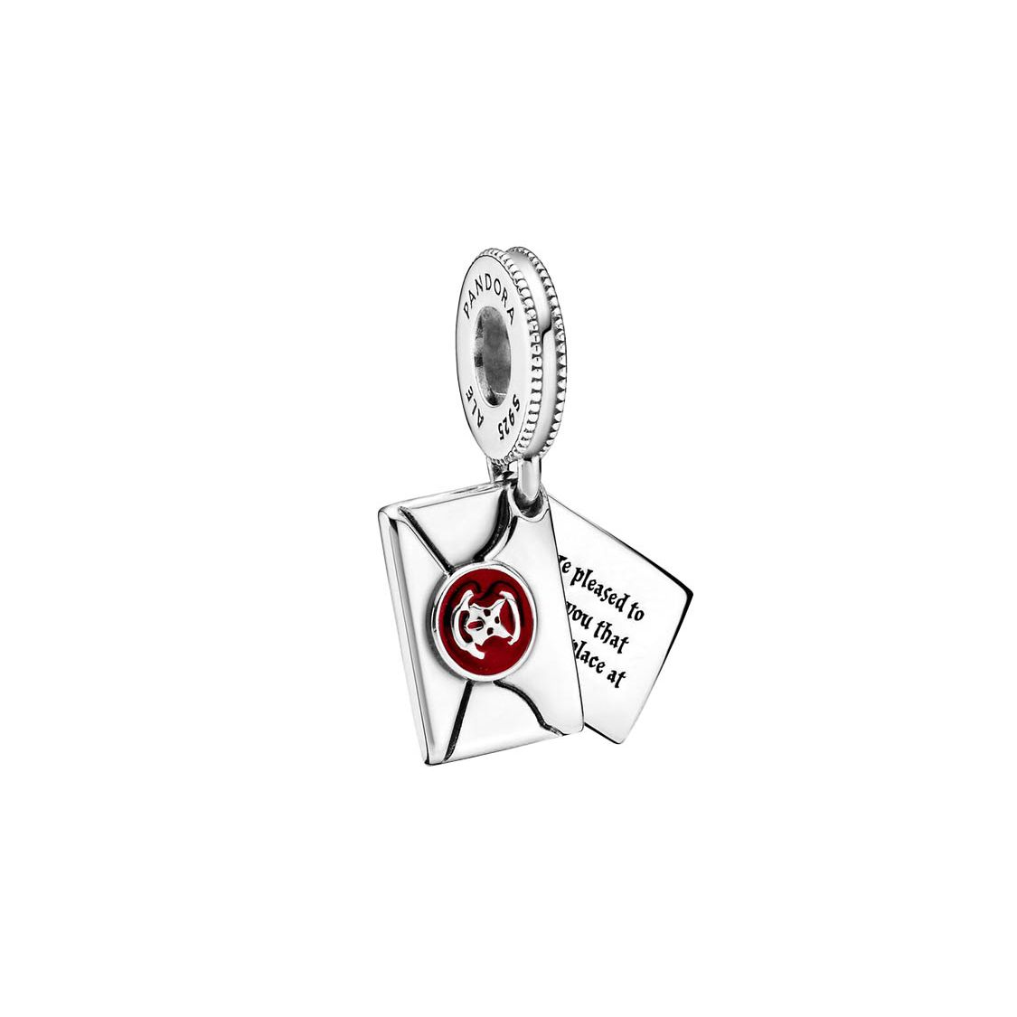 

Pandora Harry Potter Series Hogwarts Acceptance Letter Charm Men Charm Silver 799125C01 One Size