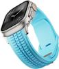 Rubber Watchband For Apple Watch Band Ultra 3 2 1 49mm Sports Silicone Bracelet For iWatch 11 10 9 8 SE 46mm 45mm 44mm Men Strap