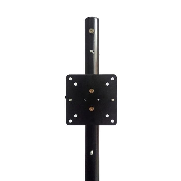 Support de fléchettes - Divit - Hauteur réglable 140–195 cm - Trépied pliable - Acier noir