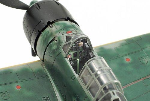 Tamiya 1/72 Warbird Collection Nr. 85 Japansk marine Mitsubishi A6M Zero hangarskipjager Type 22/Type 22A Plastmodellsett 60785