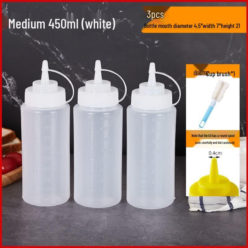 Qiwai Plastic Squeeze Sauce Bottle