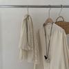 Lace Scarf Thin Linen Color Solid Color Fashionable Travel Shawl Autumn and Winter Scarf