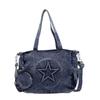 Denim Messenger Bags Vintage Gothic Handbag Casual Women Tote Bags  Daily