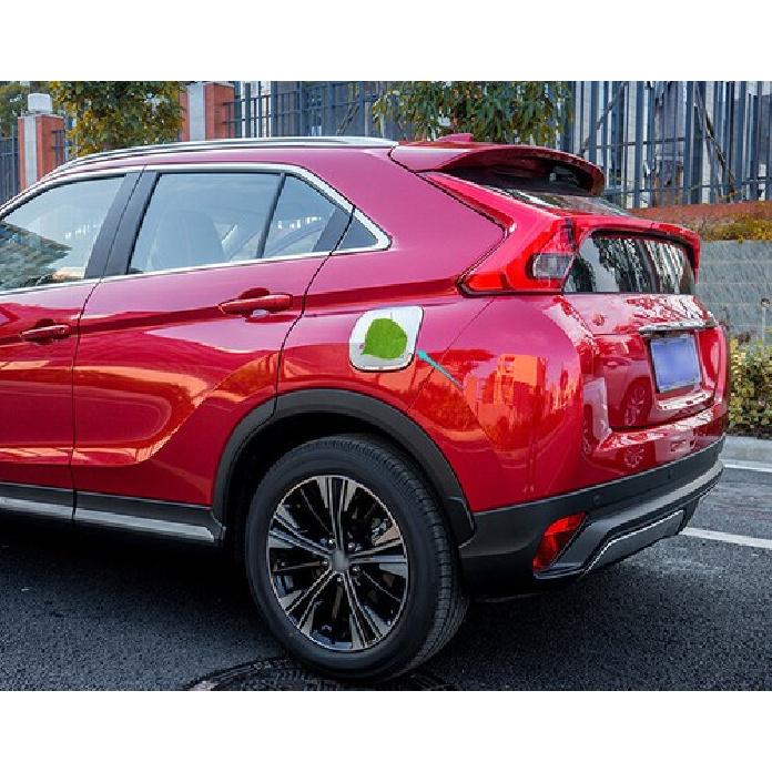 For Mitsubishi Eclipse Cross 18-2023 Style Chrome Gas Tank Cap Fuel Filler Door