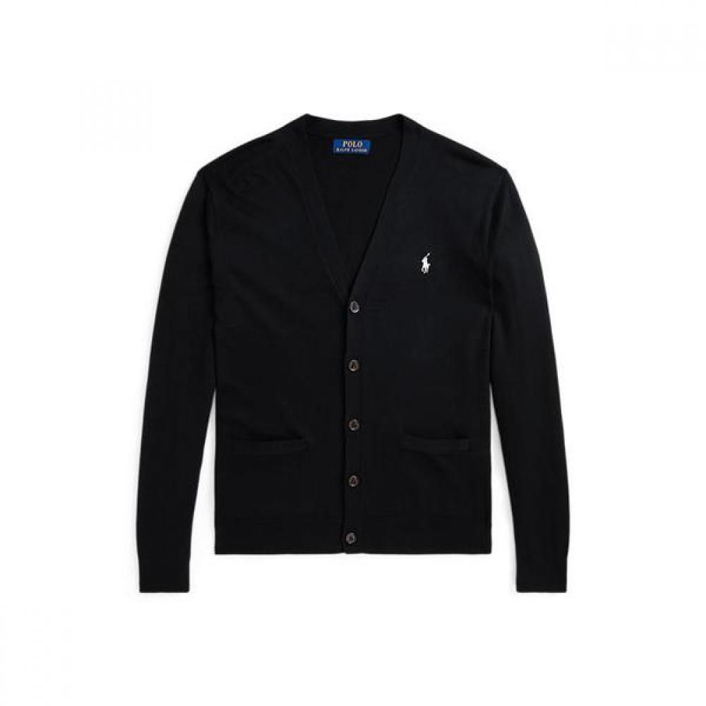 Polo Ralph Lauren Mens Cotton V Neck Cardigan  Mnposwe16822237001 L