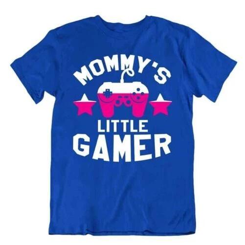 Mommy s Little Gamer T-Shirt Cute Tee Cool Shirt M