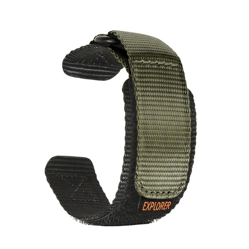 Hook & Loop Nylon Watch Strap Quick Release Men Outdoors Sport Replace Band Bracelet for Casio for Seiko 16mm 18mm 20mm 22mm