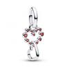 Pandora Connected Heart   Red Stones Dangle Charm 794435c01