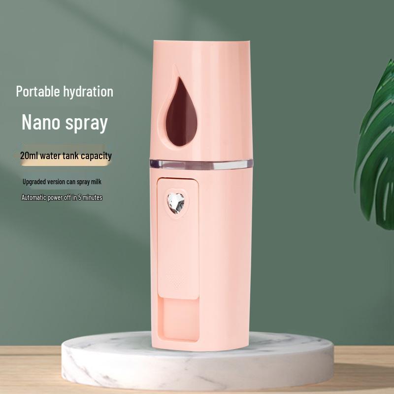 Tragbarer Nano-Spray Hydratisierungsdampfer & Mini Handheld Luftbefeuchter