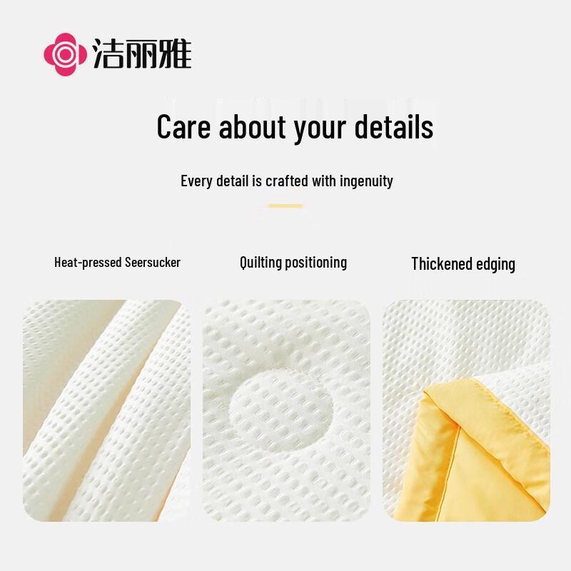 

Jie Li Ya Machine Washable Summer Quilt with 10% Soybean Fiber