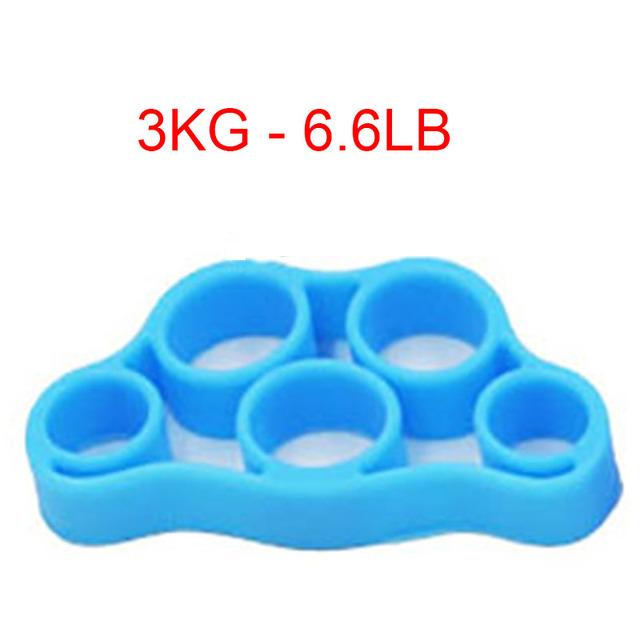 1 Pc Hand Gripper Silicone Finger Expander Finger Resistance Bands Finger Stretcher Hand Exerciser Grip Strength Wrist Exercise