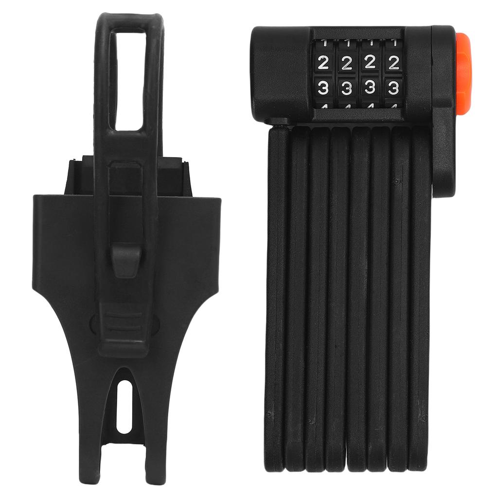 Foldable Bike Lock Theft-proof Password Lock Mountain Bike Bike Accessories Electric Bike Fixed Pass