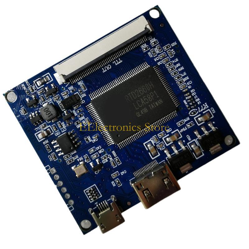 

B03C 50-контактна плата драйвера контролера РК-дисплея EDP сумісна з HDMi Працює для екрана з 50-контактним TTL Роздільна здатність 7300101463 800x480 China Mainland