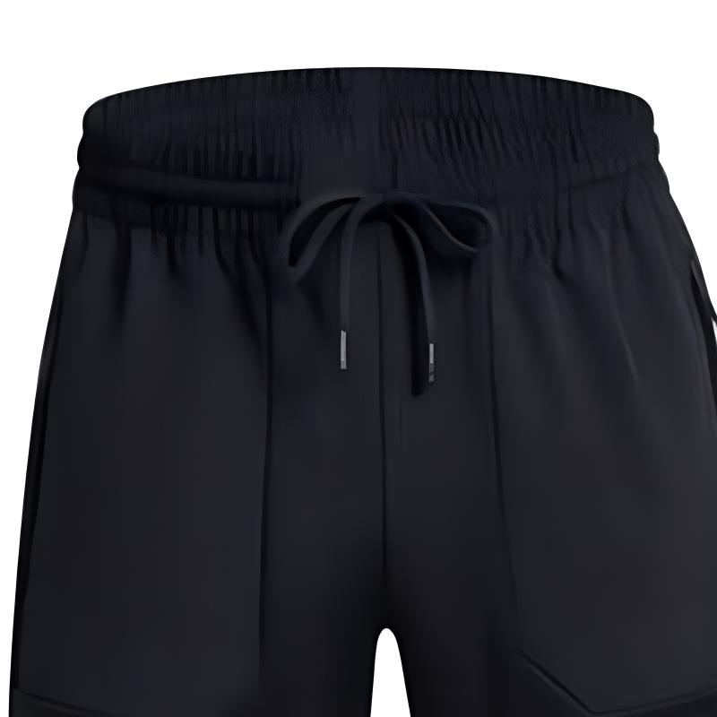 Under Armour Unstoppable Solid Color Drawstring Cuffed Training Fleece Knit Pants Men pants Black 1382287-001