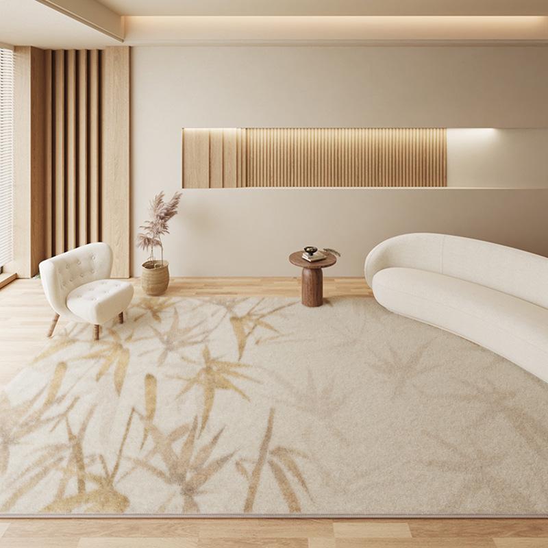 Wabi-Sabi Lambskin Carpet: Thick, Long Strip for Bedroom, Sofa, or Coffee Table