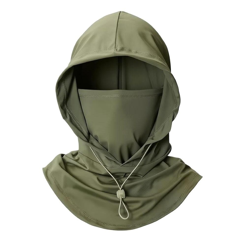 Anti-UV Sunshade Cap Breathable Face Mask Pullover Cap Unisex Sunscreen Hat  Summer