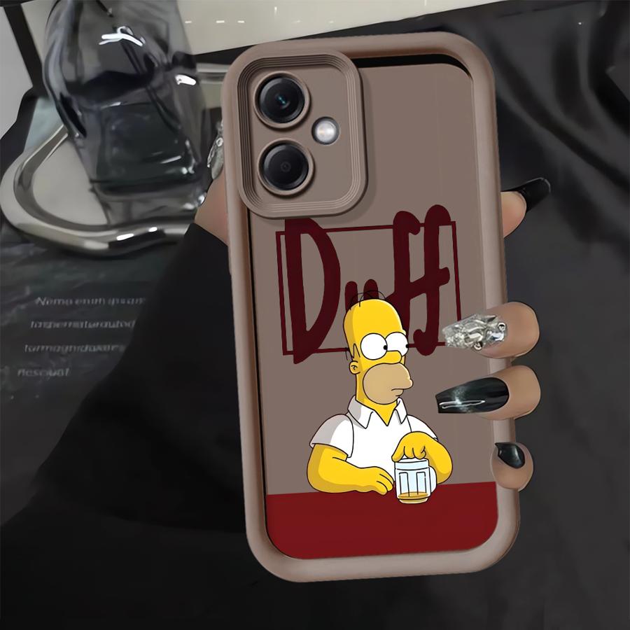 

Case for Xiaomi Redmi Note 14 Pro Plus Note 13 10S 11S 11 12 12S 9s 10 Phone Cover The Simpsons Homer Redmi Note 11 Pro 5G