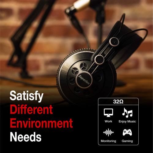 Superlux Semi-Open Professional Monitor Headphones HD681B