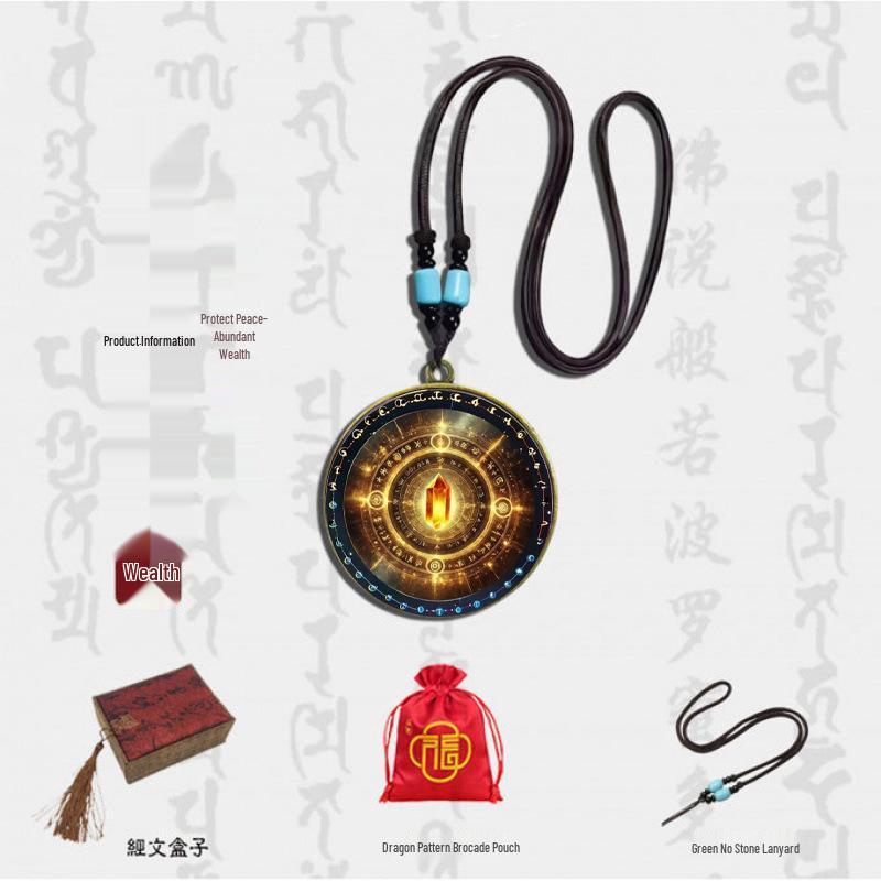 

Креативный односторонний кулон-шарм 40 мм с дополнительным набором шнурков Single Pendant