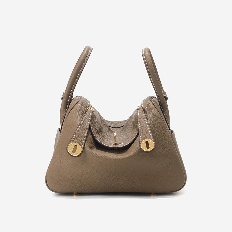 

Новая сумка-тоут из коровьей кожи первого слоя, женская сумка из натуральной кожи, сумка-подушка, сумка через плечо, женская сумка-мессенджер для работы, маленькая сумка. 20CM