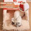 Cozy Snack Box-Style Cat Bed - All-Season Polyester Pet Nest for Cats, Non-Assemblable