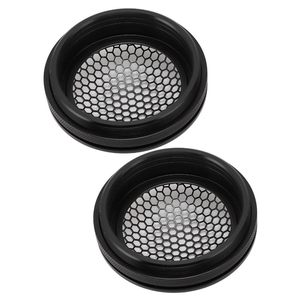 2Pcs Round Speaker Grill OD 64mm Subwoofer Guard Universal Car Speaker Cover  Automotive Use