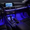 Car Ambient Light Music Rhythm Lamp With USB Port Interior Ambient Lighting For Truck SUV Tractor Trailer