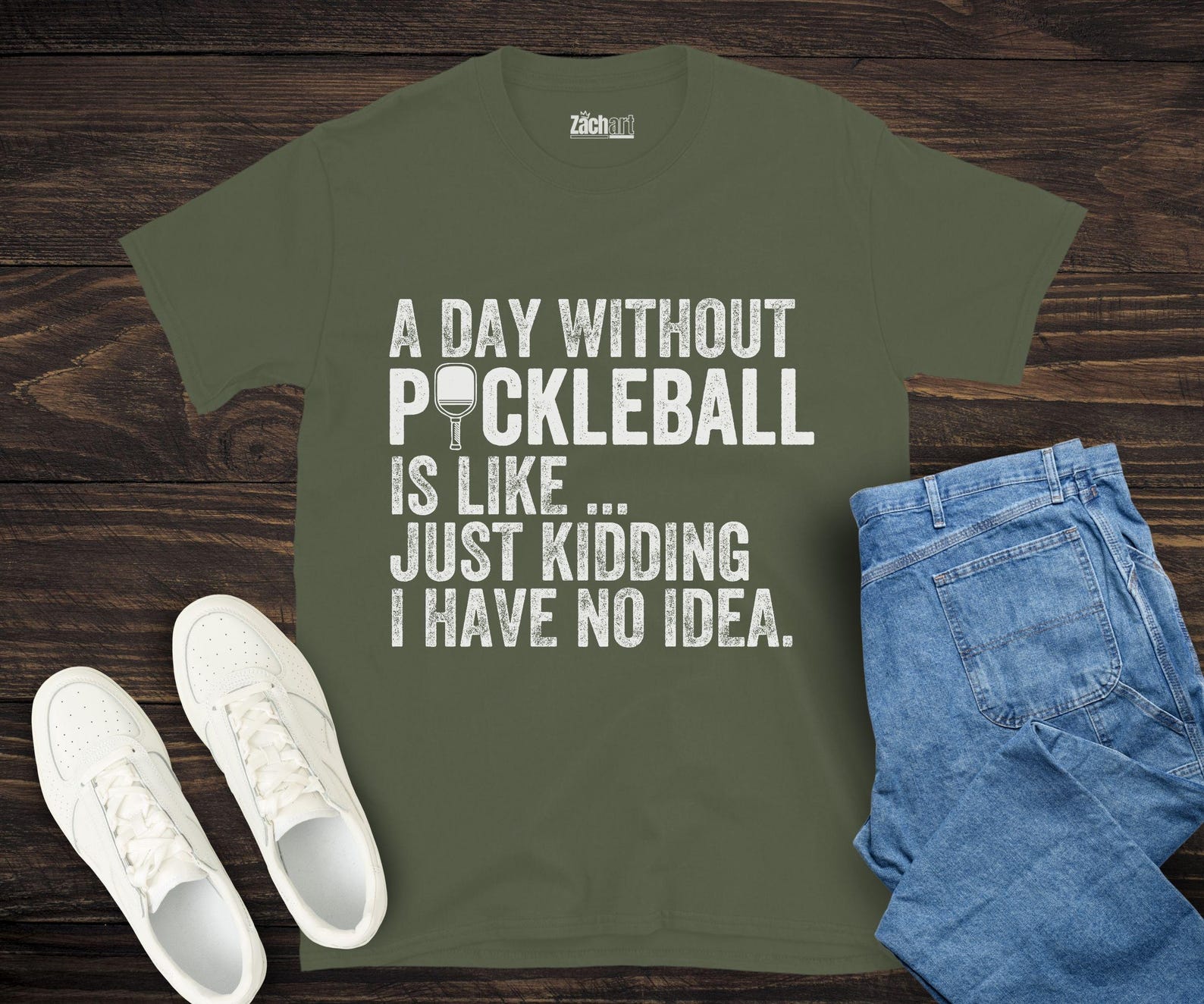A Day Without Pickleball Shirt, Funny Pickleball Gift, Pickleball Coach Shirt, Pickleball Player Shirt, Pickleball Shirt, Pickleball Humor S