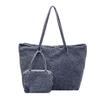 Shoulder Bag Denim Handbag Vintage Large Capacity Tote Bag