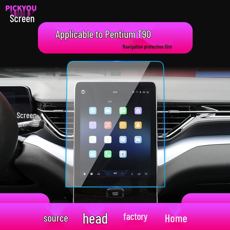 Bestune Navigation Tempered Film: Suitable for 25 X40, X80, T33, T90 Models