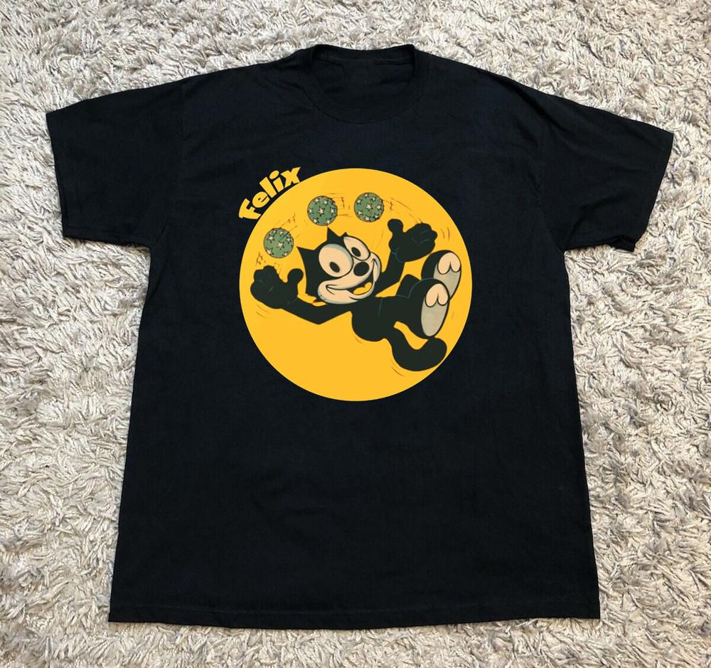 

RARE Felix The Cat Black Cotton All size S-5XL Gift For Fans T-shirt TA262 Unisex T-Shirt XXXXL