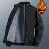 Jaqueta Acolchoada de Inverno Masculina com Forro de Lã - Quente e Casual