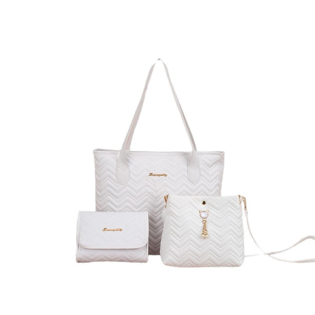 Women’s Bag Sets Women Crossbody Bags Female Literary Single Shoulder Texture Bag Women's Handheld Shoulder Bag