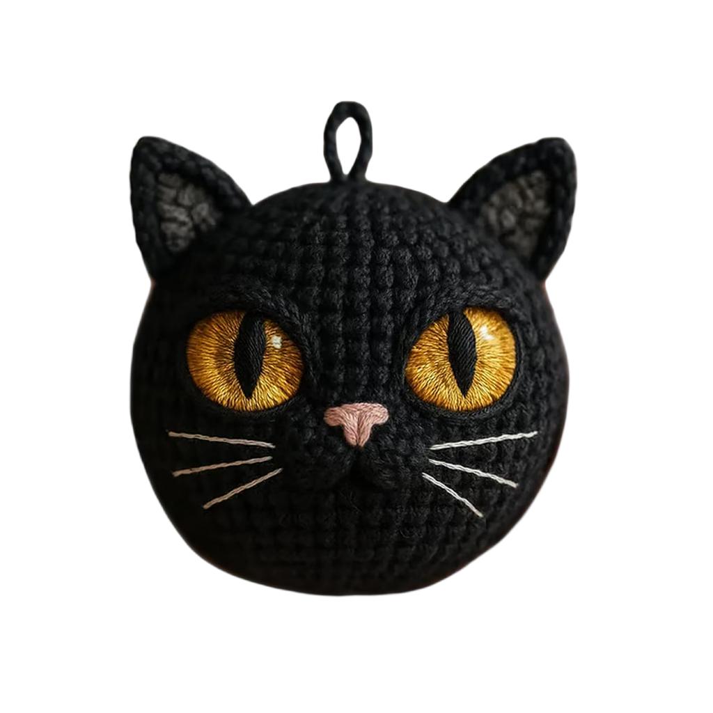 Handmade Crochet Doll – Knitted Yarn Plush Toy & Home Decor Gift