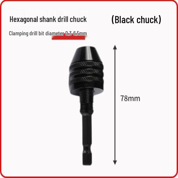 Hex Shank Drill Chuck Adapter for Electric & Pneumatic Screwdrivers