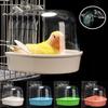 Hanging Bird Bath Box Parrot Bath Basin Can Be Installed On Most Bird Cages Suitable For Small Birds