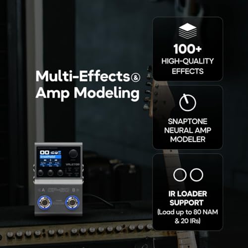 Valeton GP-50 Multi-Effects Processor/SnapTone & IR Loader