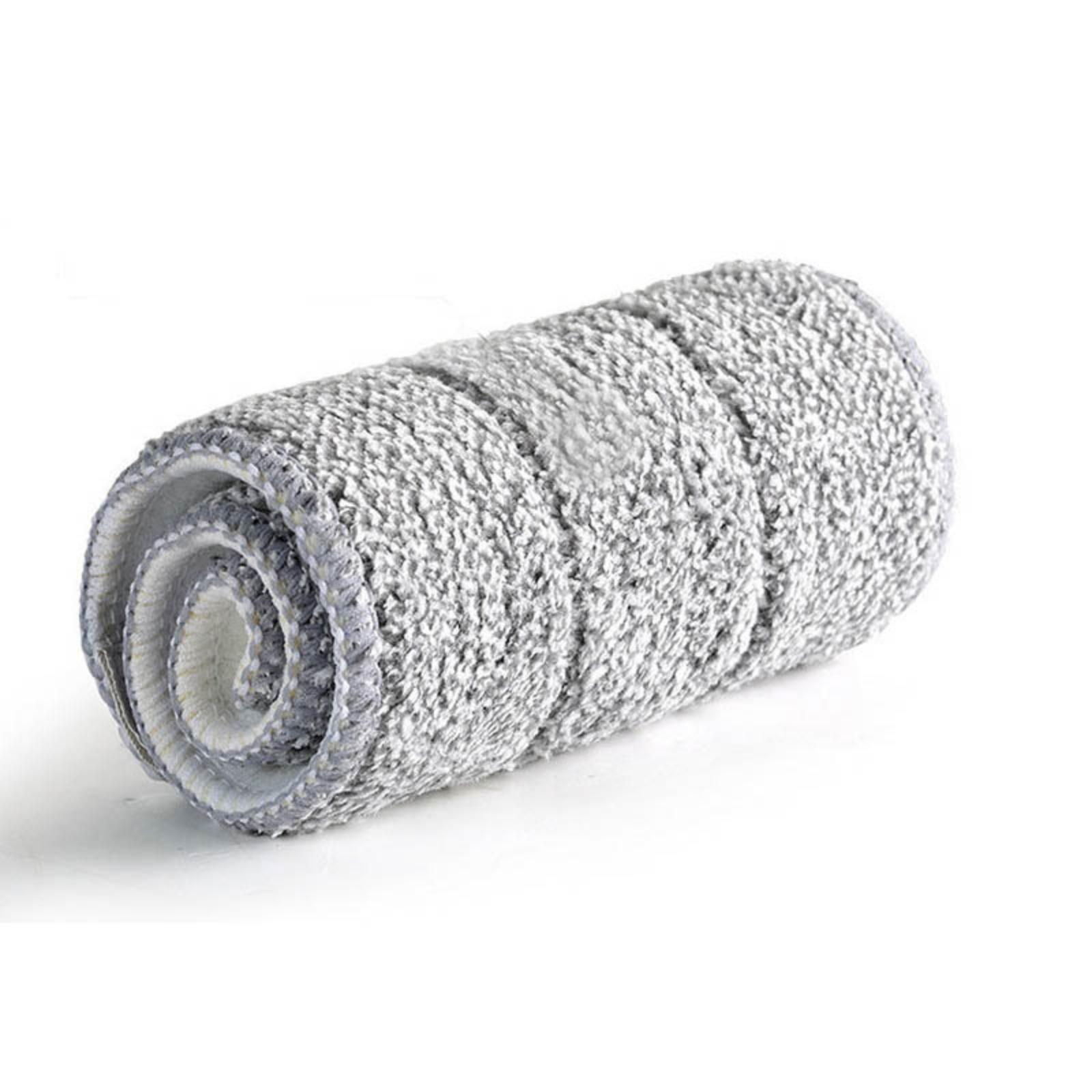 

Плоские насадки для швабры с торцевыми крышками, Ткань для швабры для мытья без рук, Насадка для плоской швабры для ленивых, Самоклеящиеся полоски ткани для швабры One Size белый