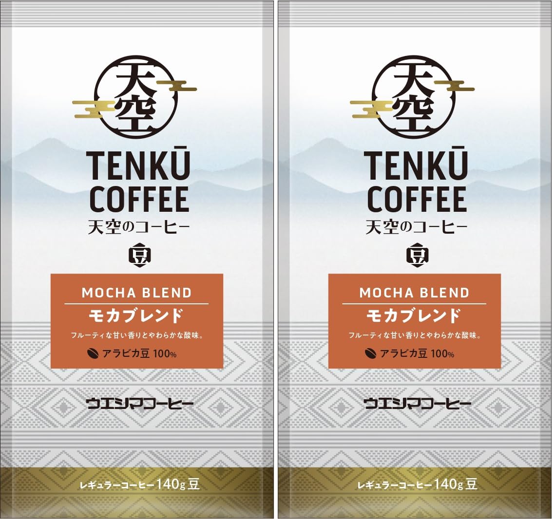 Ueshima Coffee Tenku no Coffee Mocha Blend Beans x 2