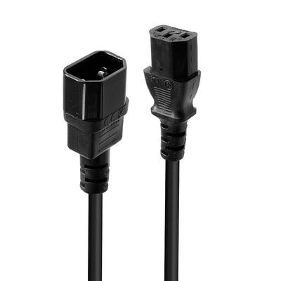 Lindy 3m C14 To C13 Power Cable, Lead Free, Black, 30332