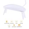 1 ks Přenosná lampa na sušení nehtů UV LED světlo na nehty pro vytvrzování všech gel laků, dobíjecí přes USB, rychleschnoucí, manikúrní stroj, nástroje pro nail art