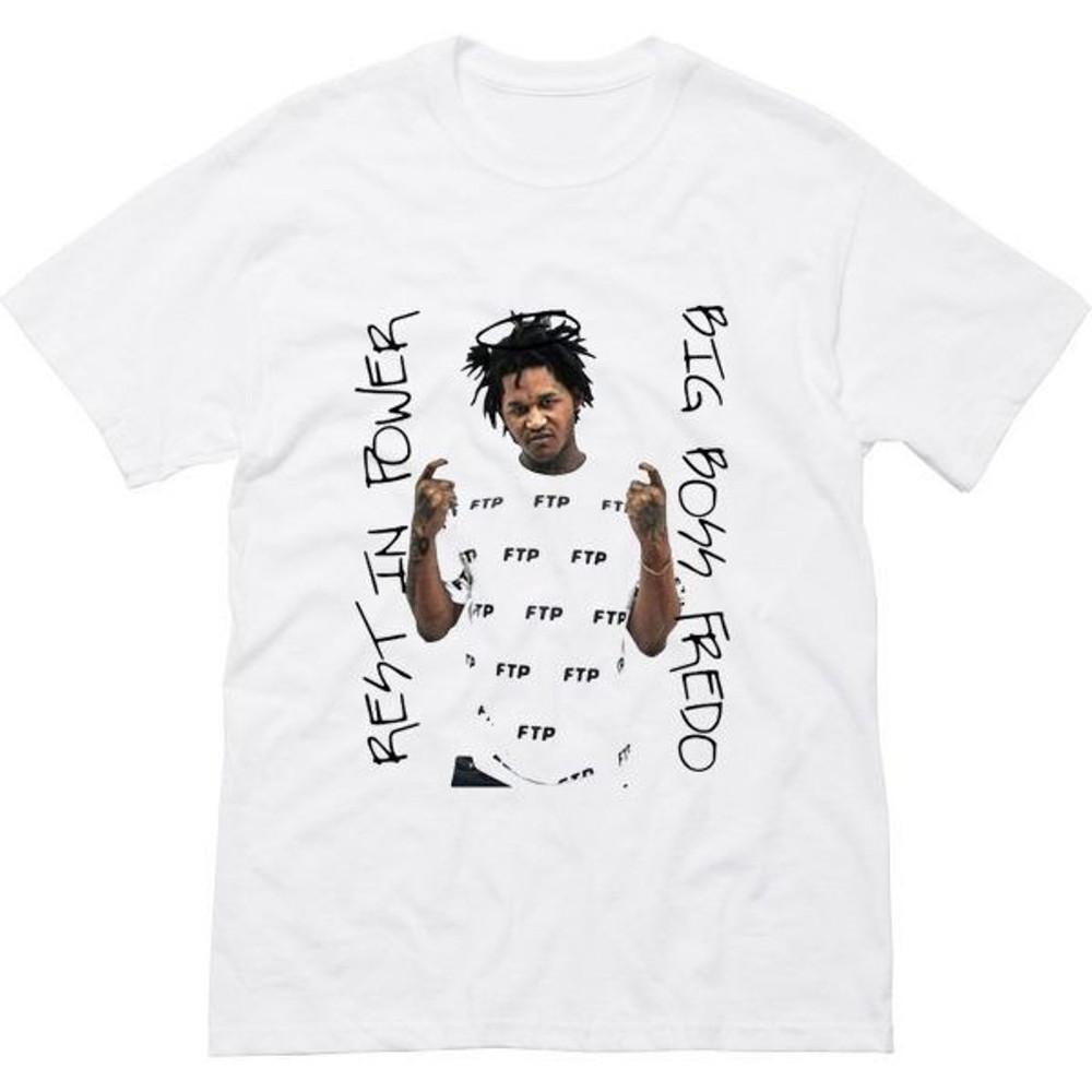 Мужская и женская футболка с коротким рукавом Fredo Santana, все размеры S-5XL, унисекс M