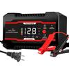 Battery Maintenance Multiple Protection 12V 6A For Car SUV Motorcycle Truck Universal Car Battery Charger Digital LCD Display