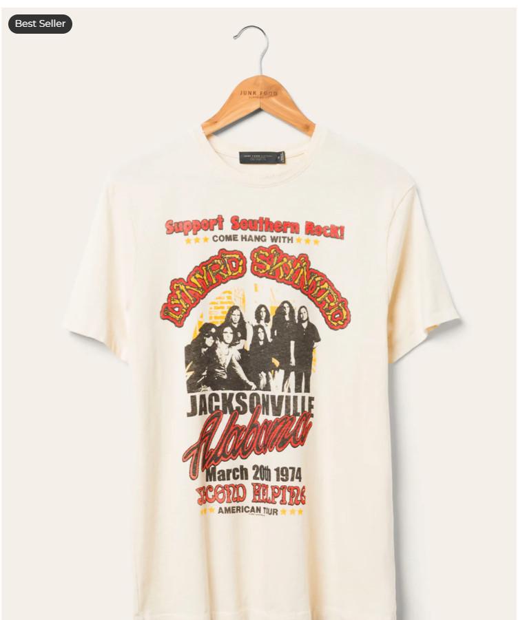 Lynyrd Come Hang With Skynyrd Timeless Band Shirt Full Size For Men VA652 S
