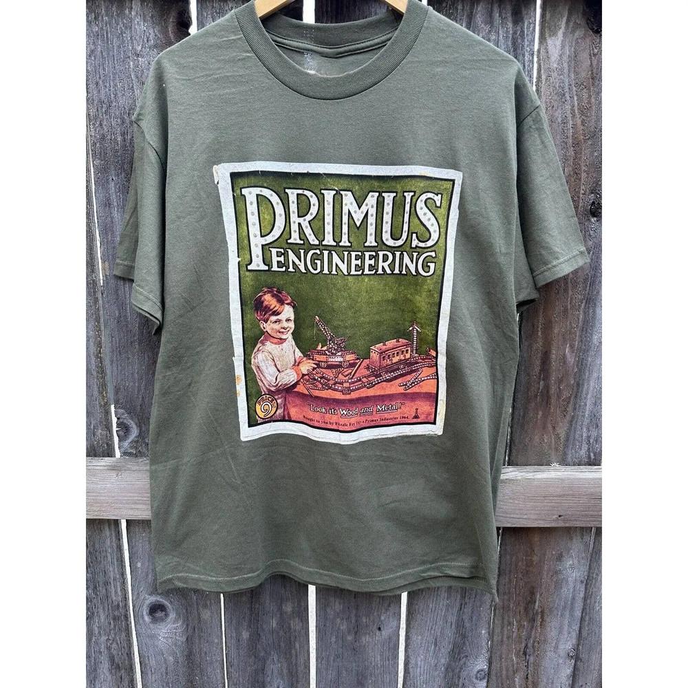 

Primus Band Music Tour in Military Green Short T-shirt S to 5XL ZL560 Unisex T-Shirt L