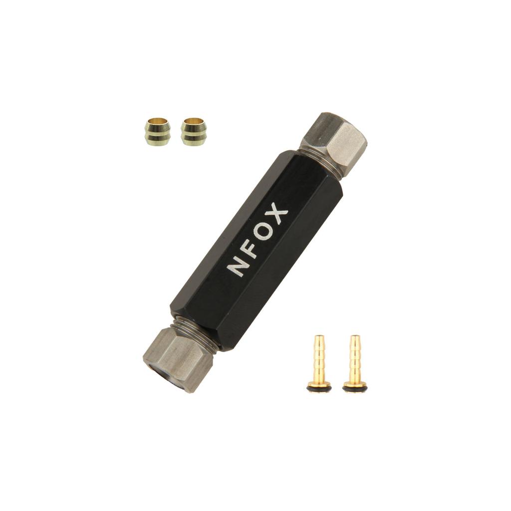 NFOX bicycle hydraulic disc brake oil needle oil pipe repair connection insertion installation tool bidirectional threaded joint