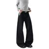 Mens Vintage High Street Flare Jeans Star Patchwork Original Denim Pants Casual Streetwear