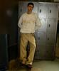 MAGOODGAN Chino 4308 Satin Cotton Cargo Wide Fit Navy Military Pants